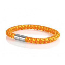 Lade das Bild in den Galerie-Viewer, SEGELTAU ARMBAND &quot;ORANGE-GELB&quot; 6MM
