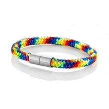 Lade das Bild in den Galerie-Viewer, SEGELTAU ARMBAND &quot;RAINBOW&quot; 6MM
