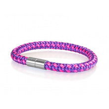 Lade das Bild in den Galerie-Viewer, SEGELTAU ARMBAND &quot;LILA-PINK&quot; 6MM
