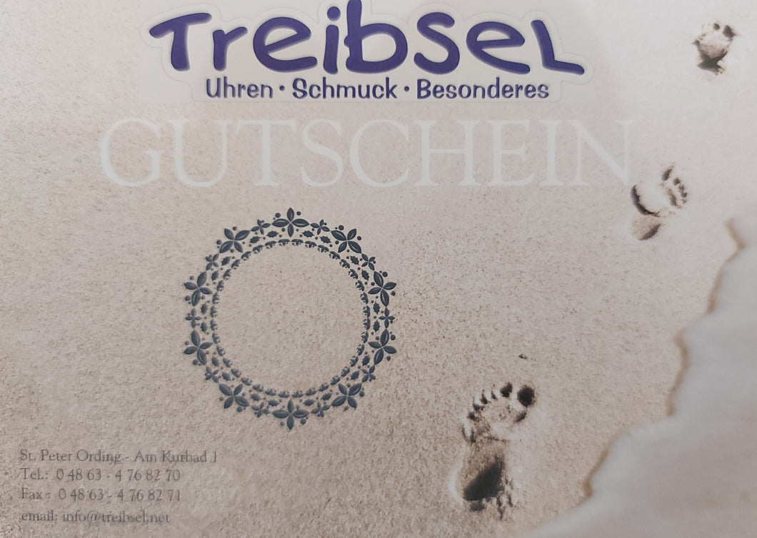 Treibsel-Geschenkgutschein